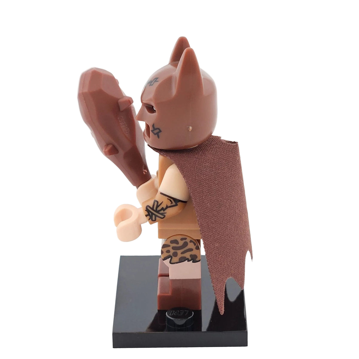LEGO Minifigures 71017 The Batman Movie Minifigur Clan of the Cave Batman Seitenansicht links