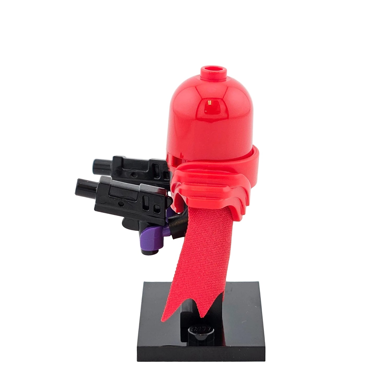 LEGO Minifigures 71017 The Batman Movie Minifigur Red Hood Seitenansicht links