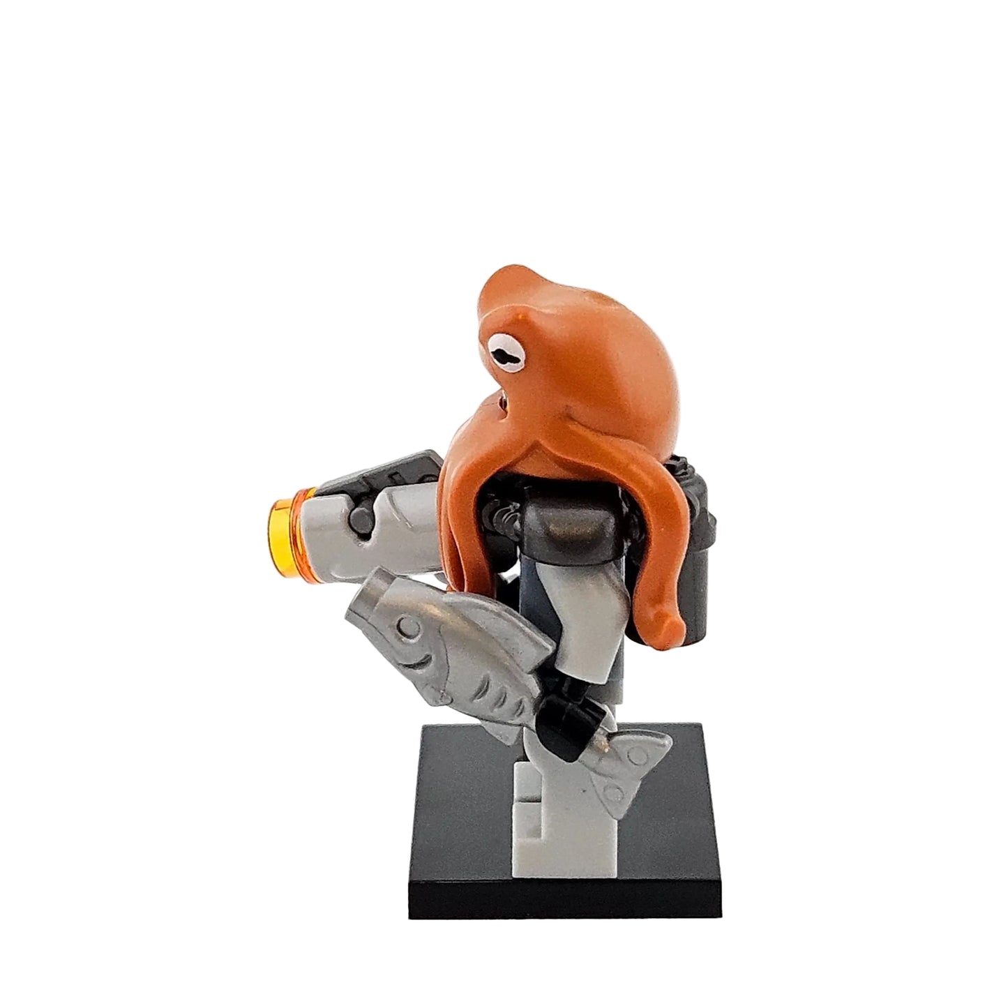 LEGO Minifigures 71019 The Ninjago Movie Minifigur Shark Army Octopus Seitenansicht links