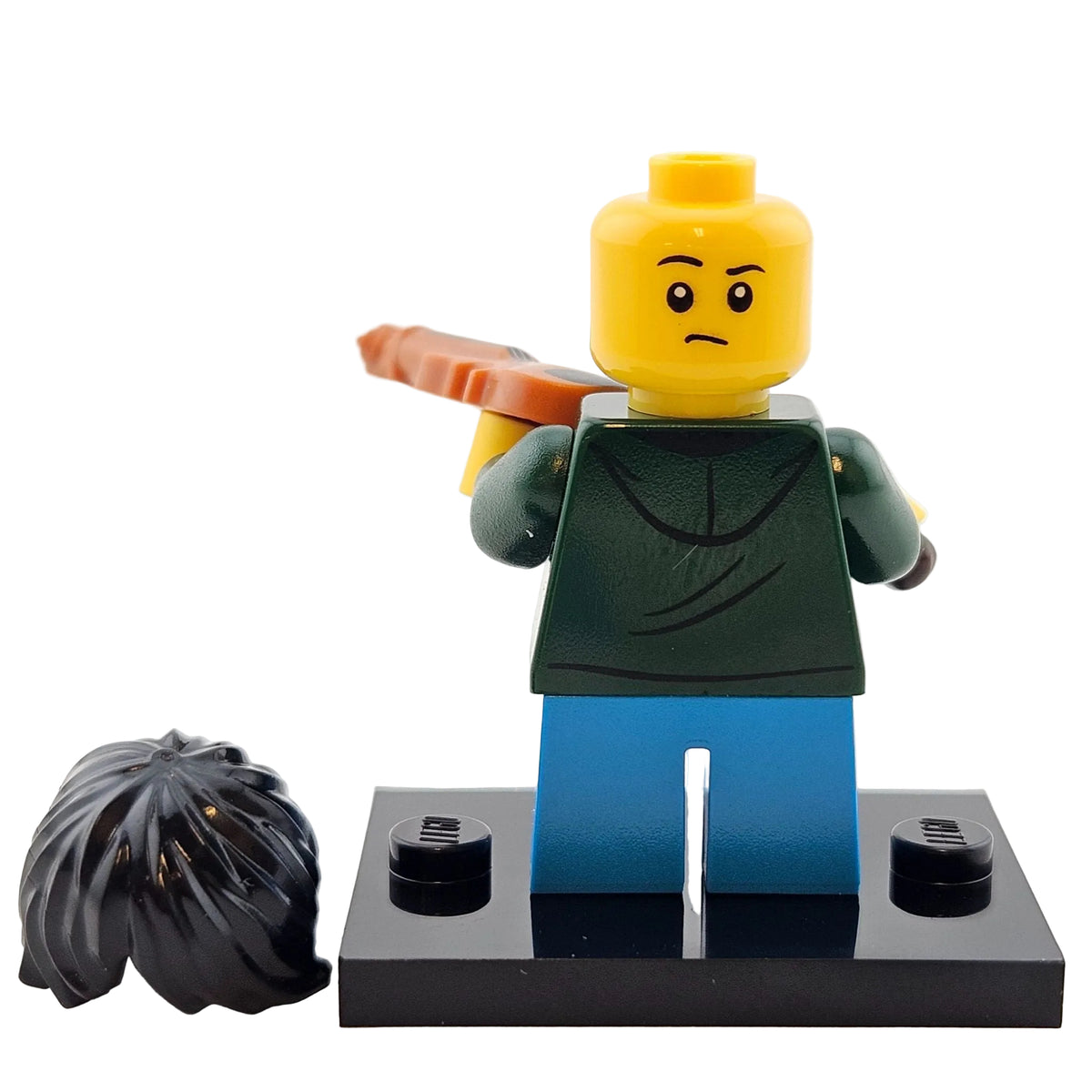 LEGO Minifigures 71029 Series 21 Minifigur Violin Kid Junge mit Geige zweites Gesicht