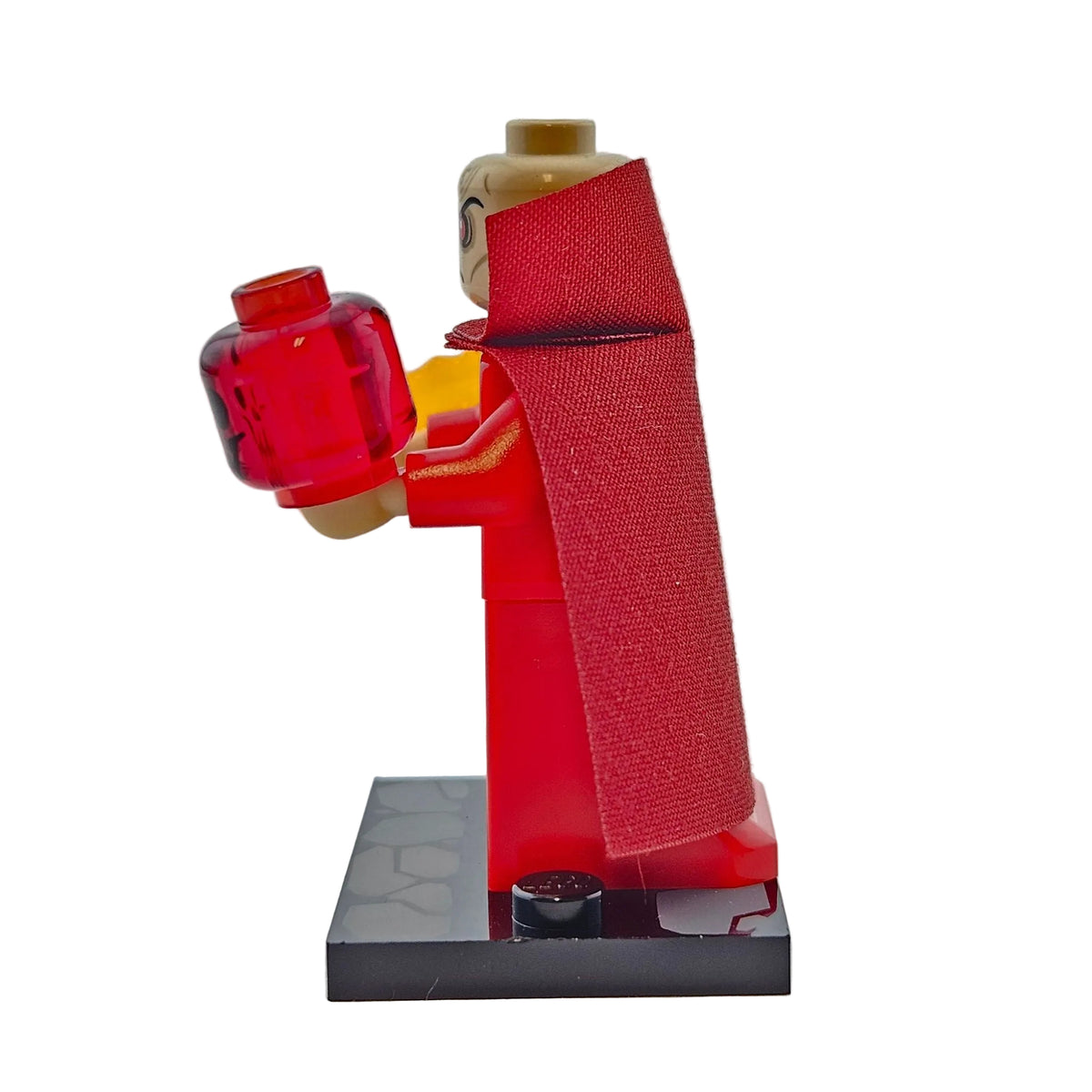 LEGO Minifiguren 71047 Dungeons and Dragons Figur Szass Tam Seitenansicht links