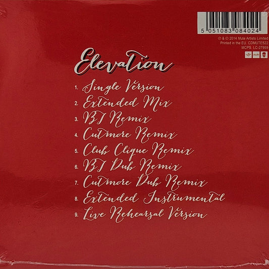 CD Single Erasure Elevation EU 2014 Hinteransicht