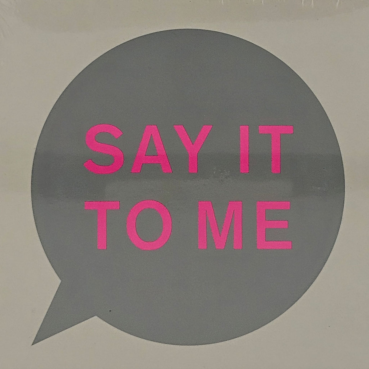 CD Single Pet Shop Boys Say It To Me EU 2016 Vorderansicht