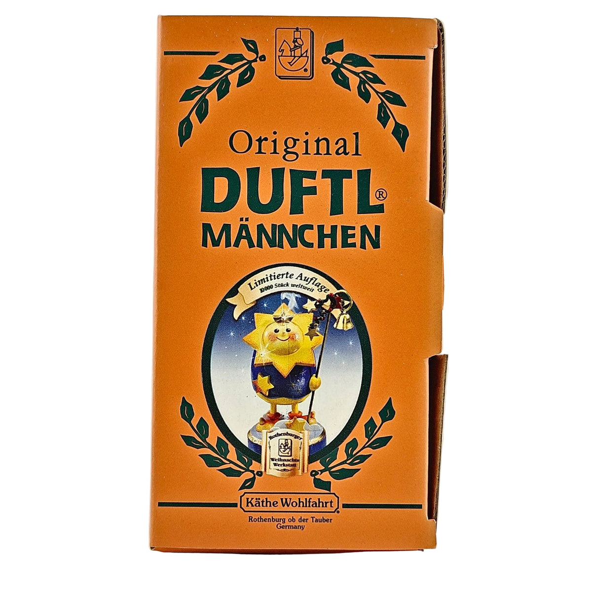 Käthe Wohlfahrt Duftl Männchen Sternenkind (Limitierte Auflage Nr. 6159 von 10000) – Box Vorderseite