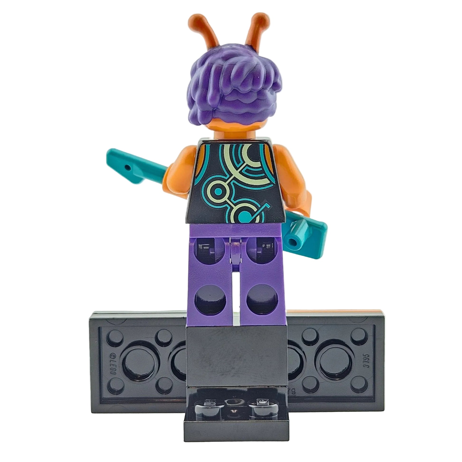 LEGO Minifigures 43101 Vidiyo Series 1 Minifigur Alien Keytarist Keyboarder Hinteransicht