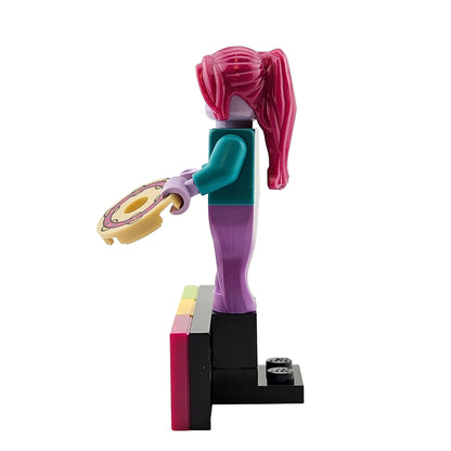 LEGO Minifigures 43101 Vidiyo Series 1 Minifigur Genie Dancer Tänzerin Seitenansicht links