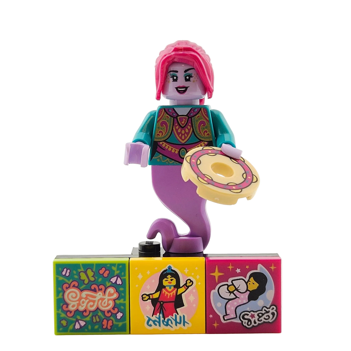 LEGO Minifigures 43101 Vidiyo Series 1 Minifigur Genie Dancer Tänzerin Vorderansicht