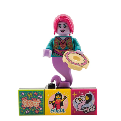 LEGO Minifigures 43101 Vidiyo Series 1 Minifigur Genie Dancer Tänzerin Vorderansicht