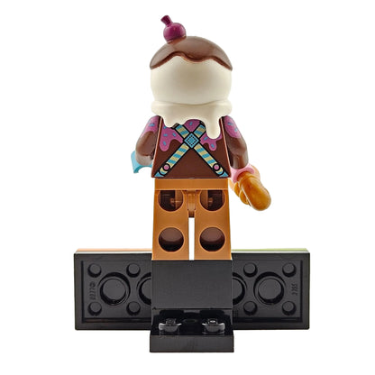 LEGO Minifigures 43101 Vidiyo Series 1 Minifigur Ice Cream Saxophonist Hinteransicht