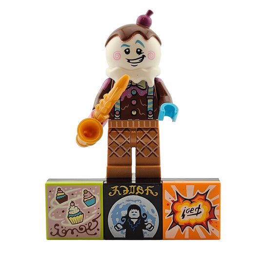 LEGO Minifigures 43101 Vidiyo Series 1 Minifigur Ice Cream Saxophonist Vorderansicht