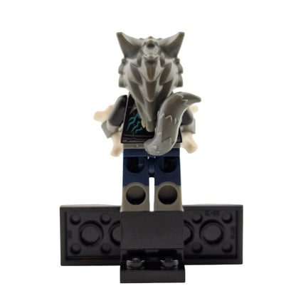 LEGO Minifigures 43101 Vidiyo Series 1 Minifigur Werewolf Drummer Werwolf Hinteransicht