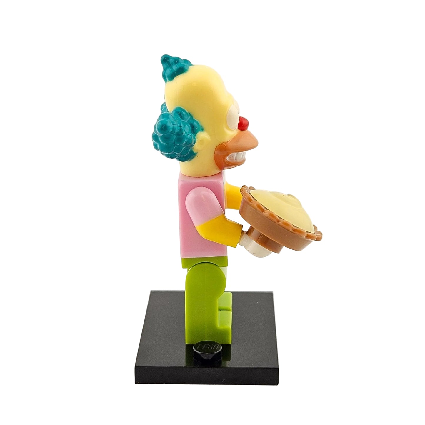 LEGO Minifigures 71005 The Simpsons Series 1 Minifigur Krusty der Clown Seitenansicht rechts