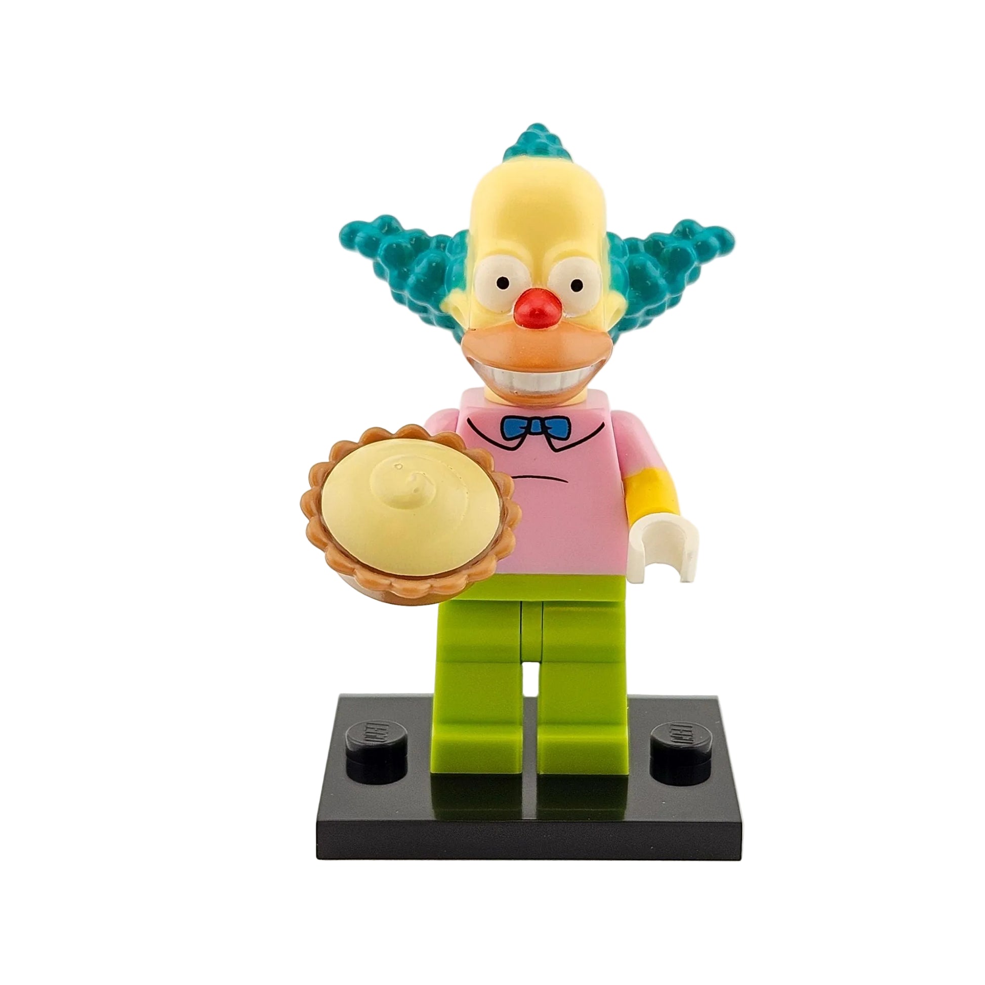 LEGO Minifigures 71005 The Simpsons Series 1 Minifigur Krusty der Clown Vorderansicht