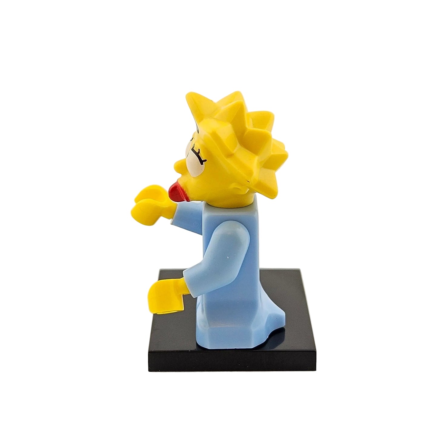 LEGO Minifigures 71005 The Simpsons Series 1 Minifigur Maggie Seitenansicht links