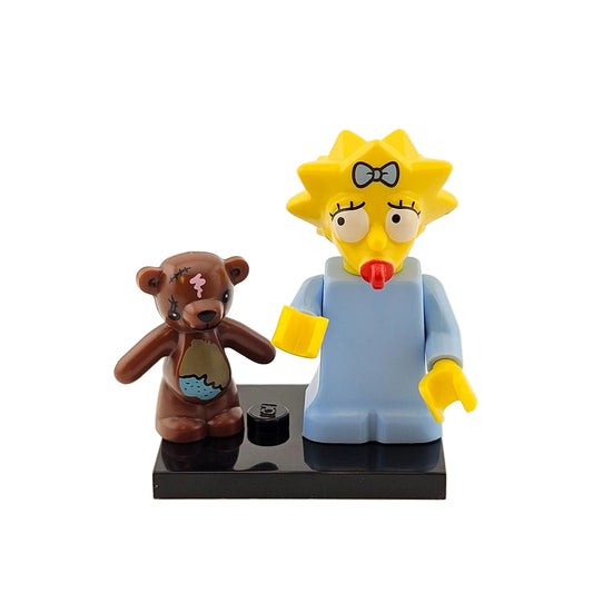 LEGO Minifigures 71005 The Simpsons Series 1 Minifigur Maggie Vorderansicht