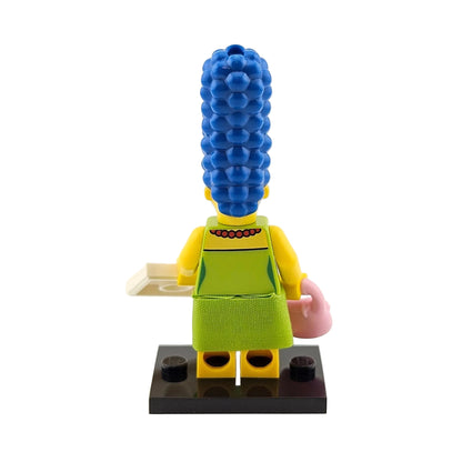 LEGO Minifigures 71005 The Simpsons Series 1 Minifigur Marge Hinteransicht