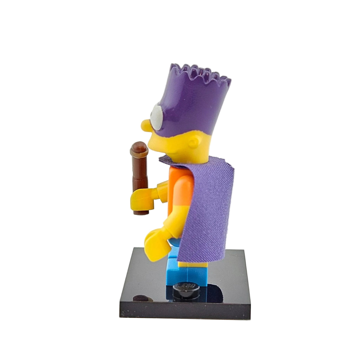 LEGO Minifigures 71009 The Simpsons Series 2 Minifigur Bartman Bart Seitenansicht links