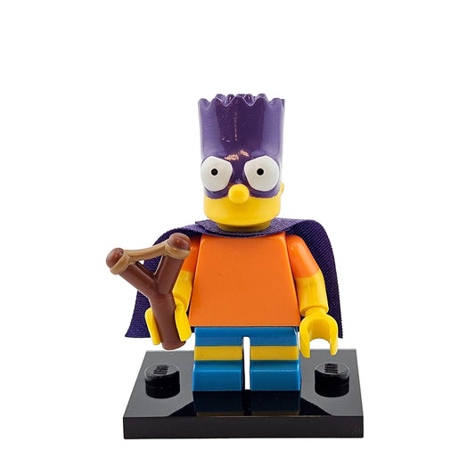 
LEGO Minifigures 71009 The Simpsons Series 2 Minifigur Bartman Bart Vorderansicht