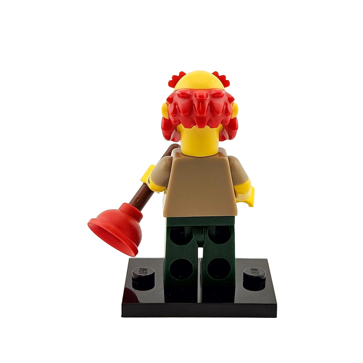 LEGO Minifigures 71009 The Simpsons Series 2 Minifigur Groundskeeper Willie Hausmeister Hinteransicht