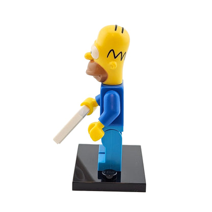 LEGO Minifigures 71009 The Simpsons Series 2 Minifigur Homer Seitenansicht links