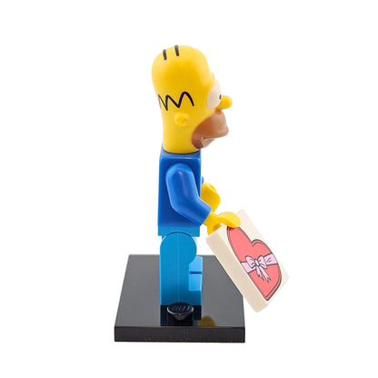 LEGO Minifigures 71009 The Simpsons Series 2 Minifigur Homer Seitenansicht rechts