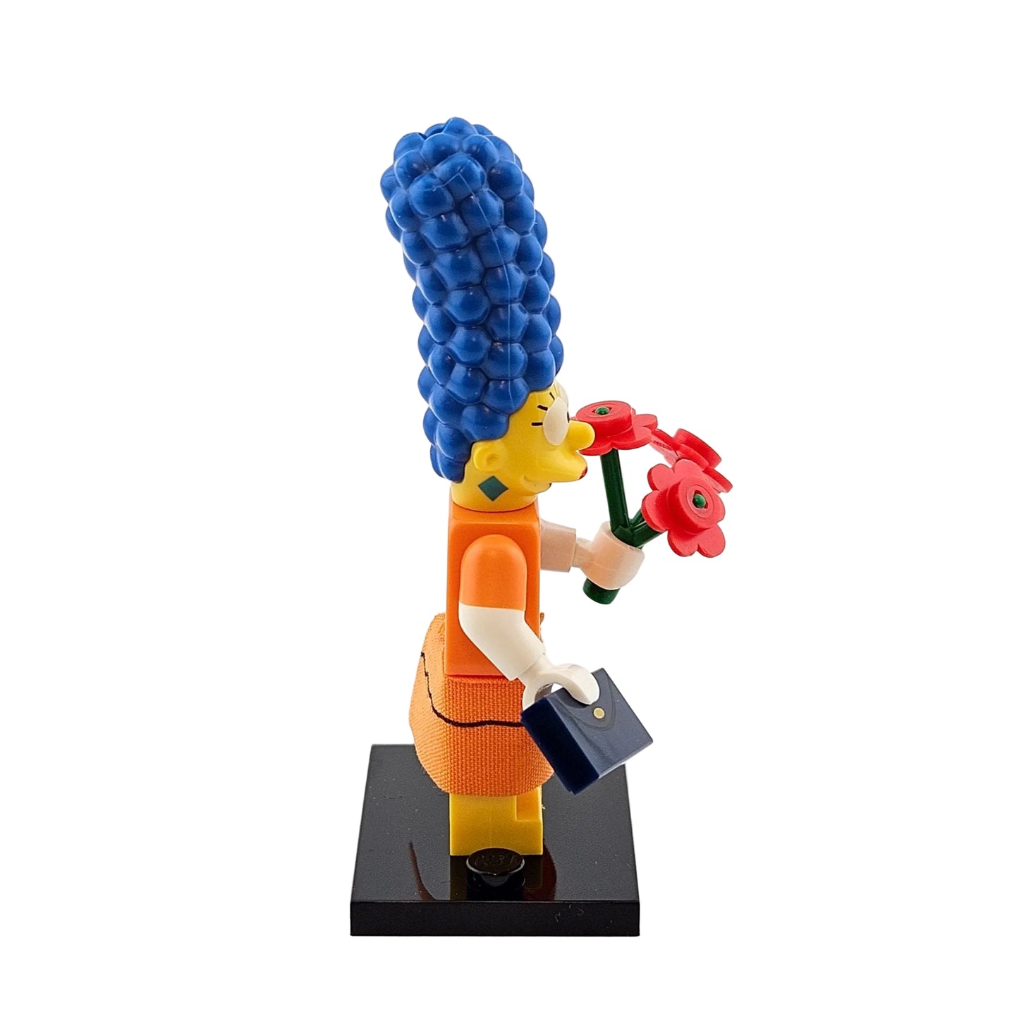 LEGO Minifigures 71009 The Simpsons Series 2 Minifigur Marge Seitenansicht rechts
