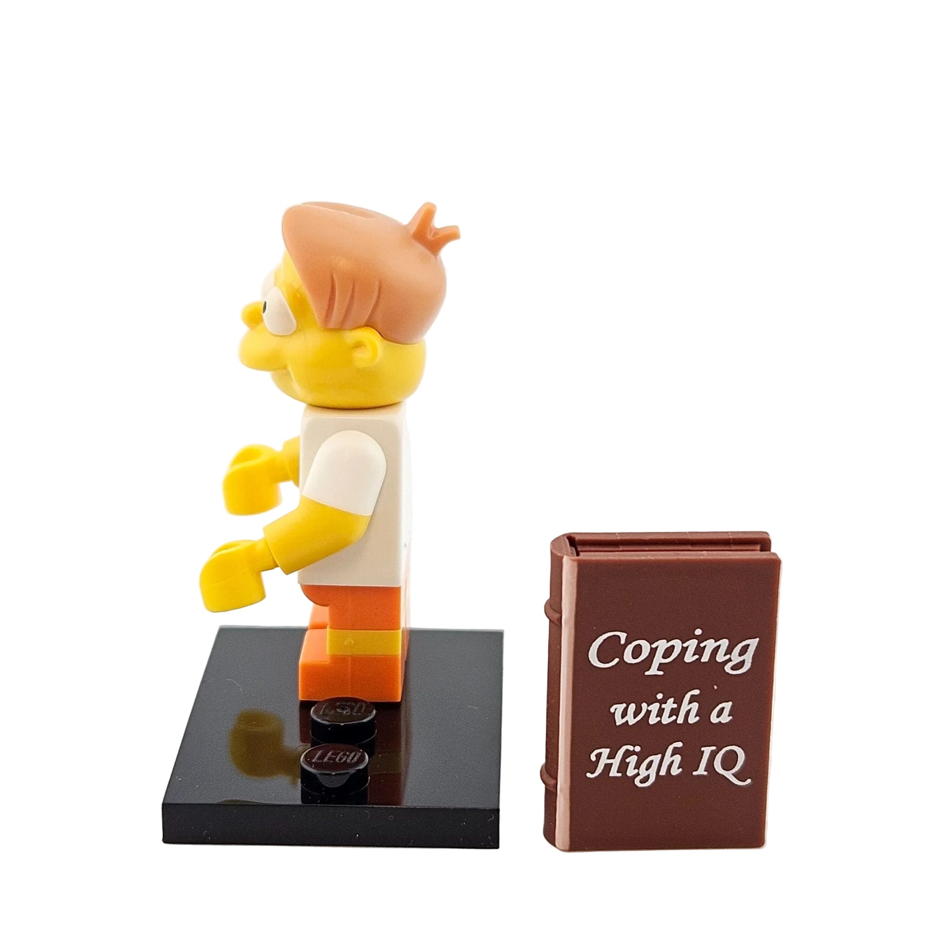 LEGO Minifigures 71009 The Simpsons Series 2 Minifigur Martin Prince Seitenansicht links