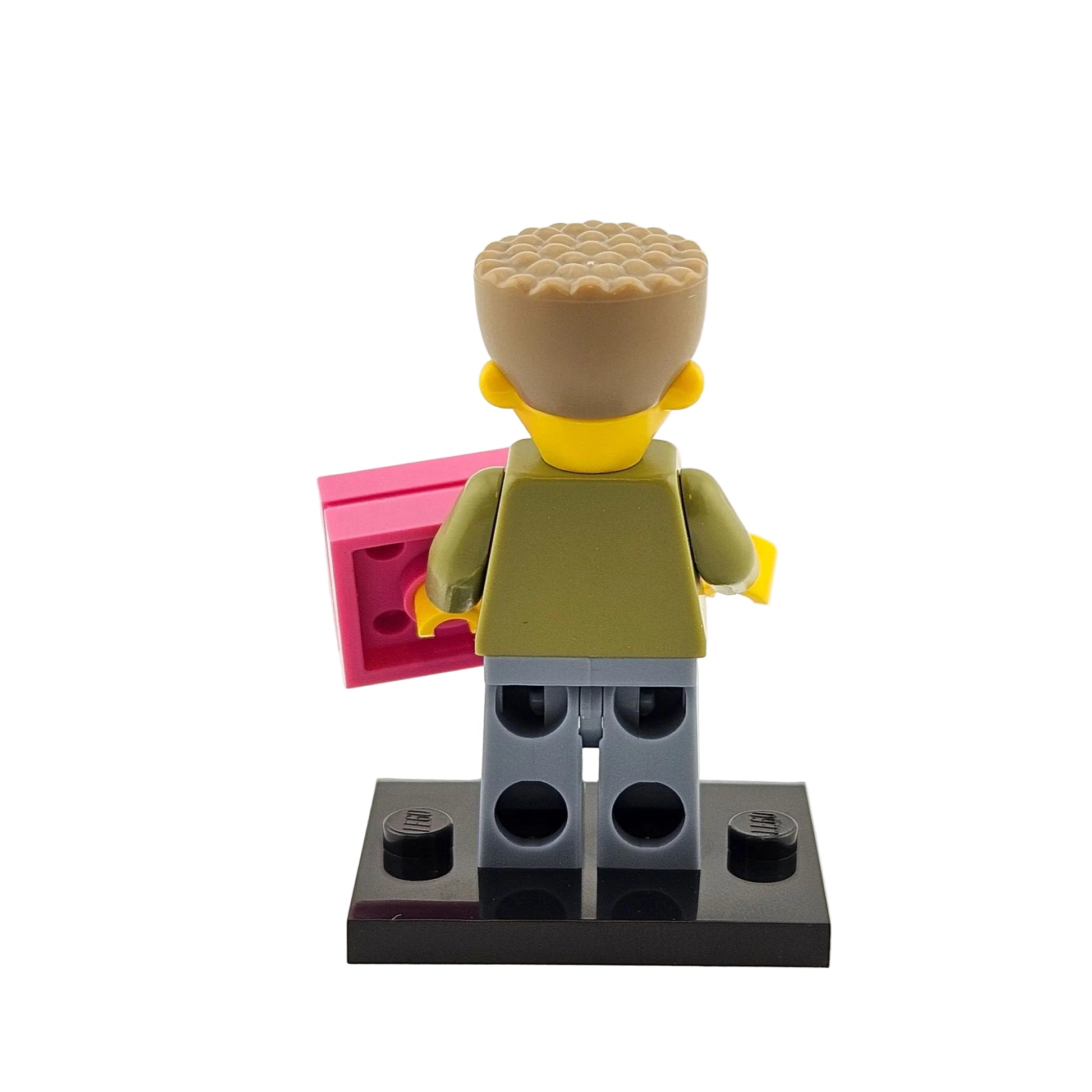 LEGO Minifigures 71009 The Simpsons Series 2 Minifigur Mr Waylon Smithers Hinteransicht
