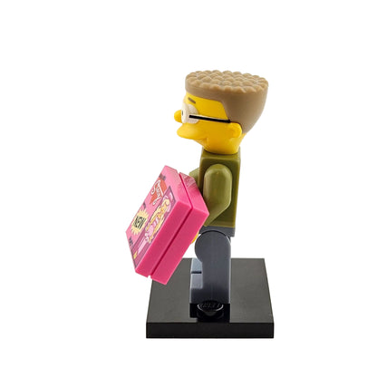 LEGO Minifigures 71009 The Simpsons Series 2 Minifigur Mr Waylon Smithers Seitenansicht links