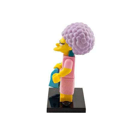 LEGO Minifigures 71009 The Simpsons Series 2 Minifigur Patty Seitenansicht links