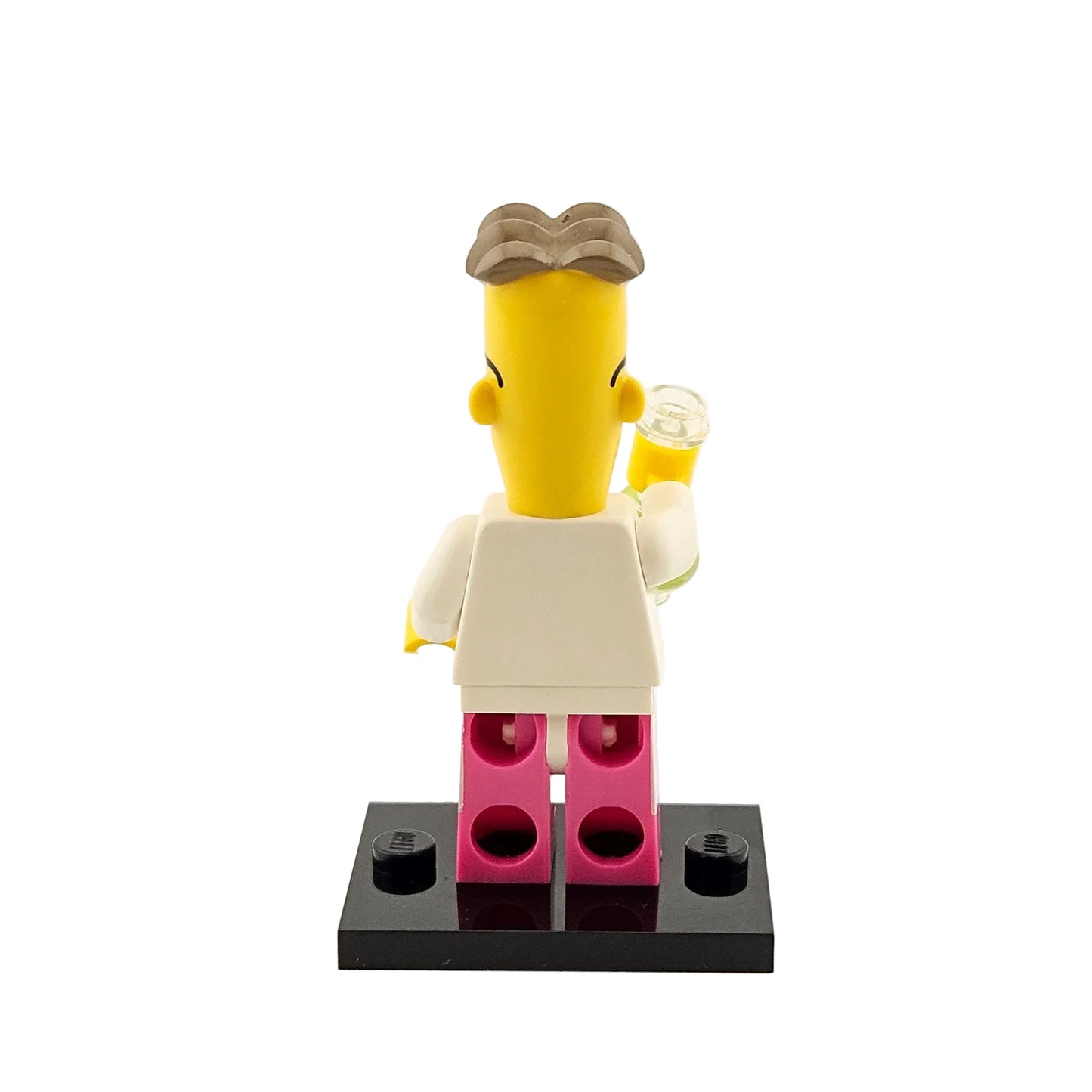 LEGO Minifigures 71009 The Simpsons Series 2 Minifigur Professor Frink Hinteransicht