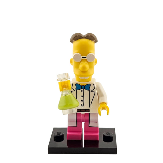 LEGO Minifigures 71009 The Simpsons Series 2 Minifigur Professor Frink Vorderansicht