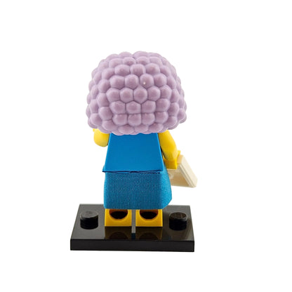 LEGO Minifigures 71009 The Simpsons Series 2 Minifigur Selma Hinteransicht