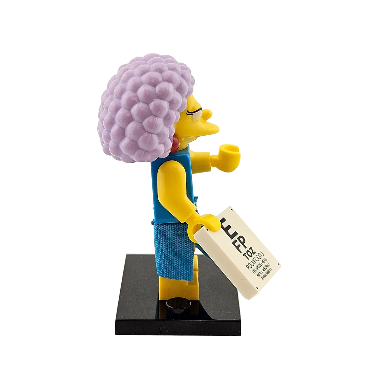 LEGO Minifigures 71009 The Simpsons Series 2 Minifigur Selma Seitenansicht rechts