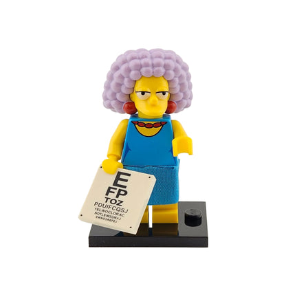 LEGO Minifigures 71009 The Simpsons Series 2 Minifigur Selma Vorderansicht