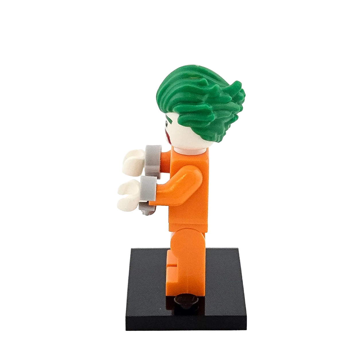 LEGO Minifigures 71017 The Batman Movie Minifigur Arkham Asylum Joker Seitenansicht links