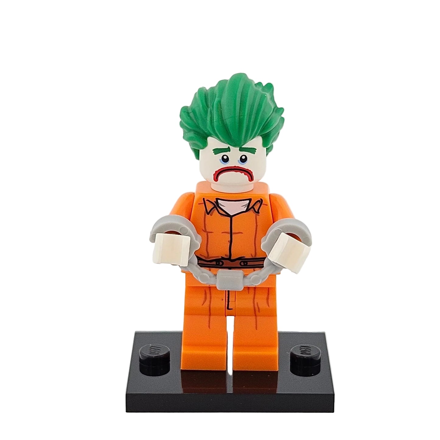 LEGO Minifigures 71017 The Batman Movie Minifigur Arkham Asylum Joker Vorderansicht