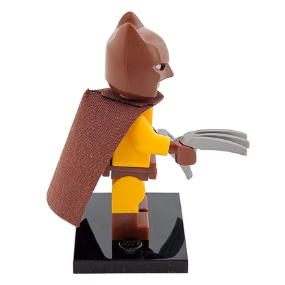 LEGO Minifigures 71017 The Batman Movie Minifigur Catman Seitenansicht rechts