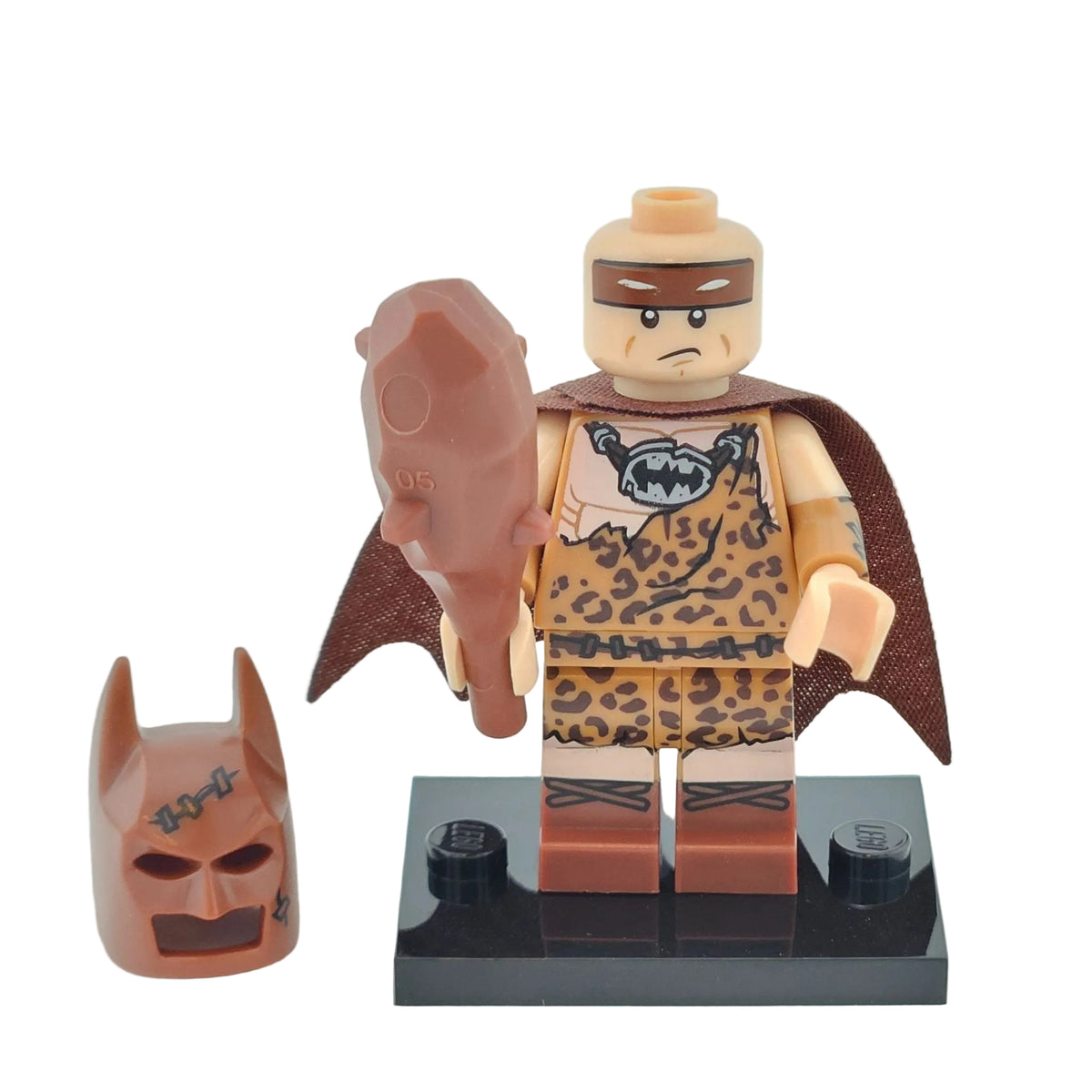 LEGO Minifigures 71017 The Batman Movie Minifigur Clan of the Cave Batman vorne ohne Maske