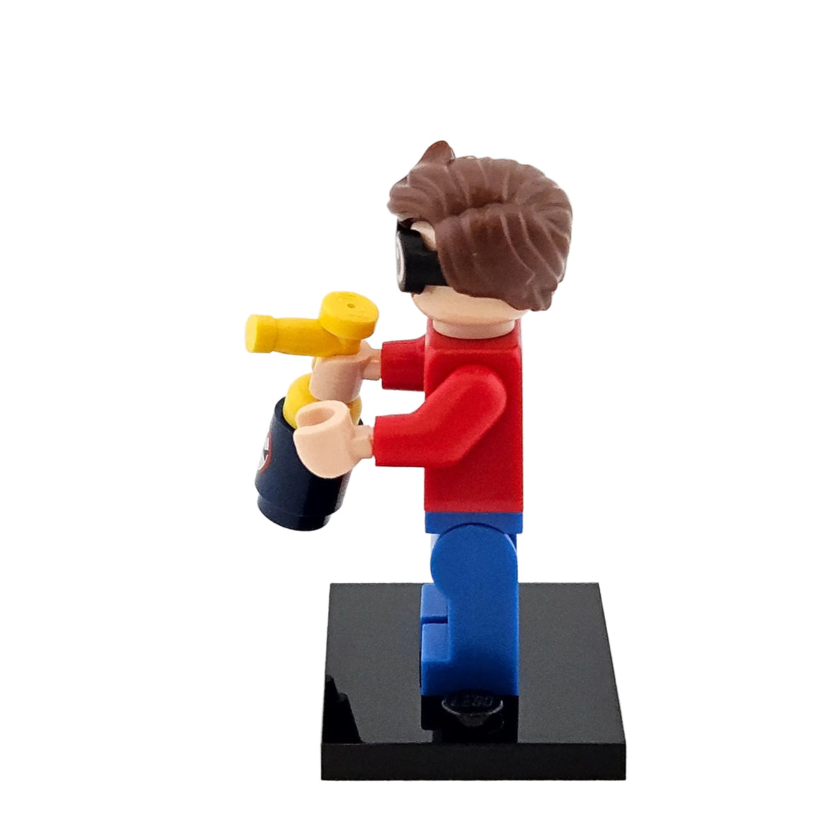 LEGO Minifigures 71017 The Batman Movie Minifigur Dick Grayson Seitenansicht links