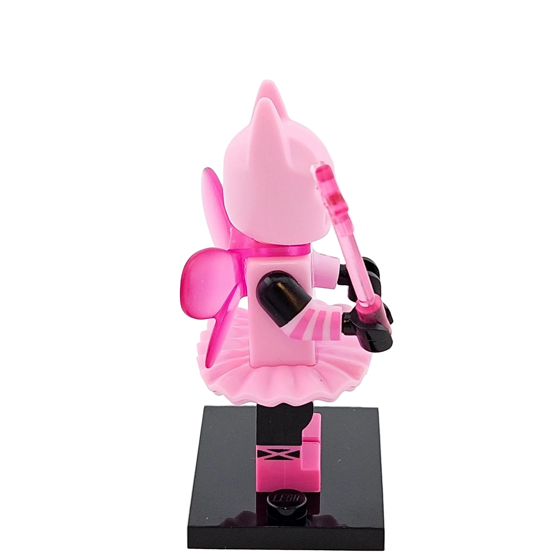 LEGO Minifigures 71017 The Batman Movie Minifigur Fairy Batman Fee Seitenansicht rechts