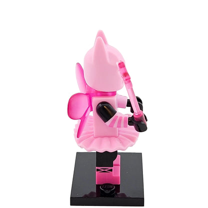 LEGO Minifigures 71017 The Batman Movie Minifigur Fairy Batman Fee Seitenansicht rechts