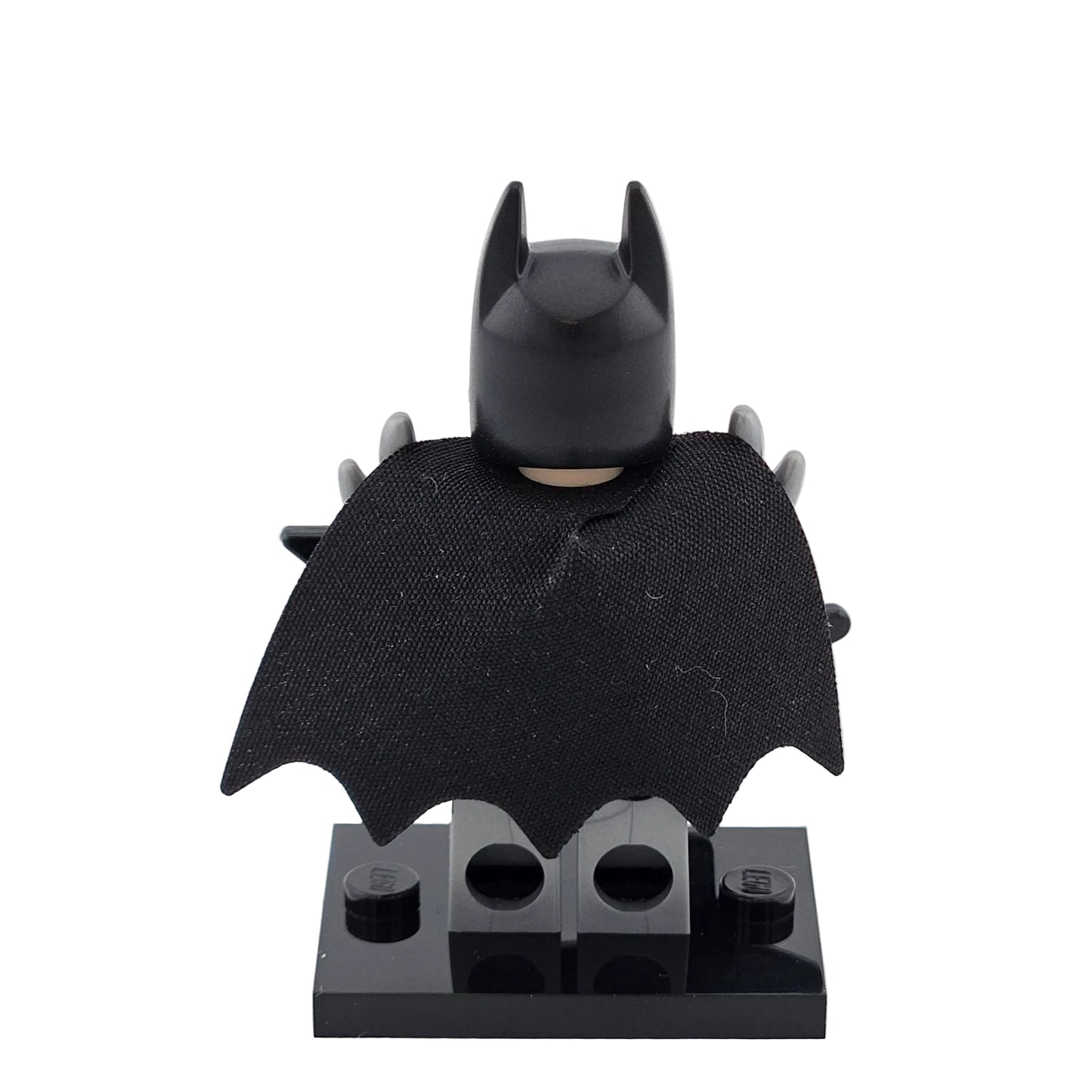 LEGO Minifigures 71017 The Batman Movie Minifigur Glam Metal Batman Hinteransicht