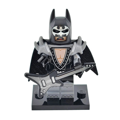 LEGO Minifigures 71017 The Batman Movie Minifigur Glam Metal Batman Vorderansicht