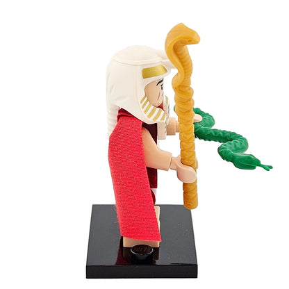 LEGO Minifigures 71017 The Batman Movie Minifigur King Tut Pharao Seitenansicht rechts