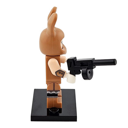 LEGO Minifigures 71017 The Batman Movie Minifigur March Harriet Bunny Seitenansicht rechts