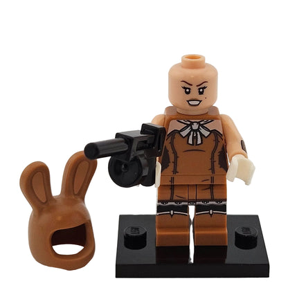 LEGO Minifigures 71017 The Batman Movie Minifigur March Harriet Bunny ohne Maske Vorderansicht