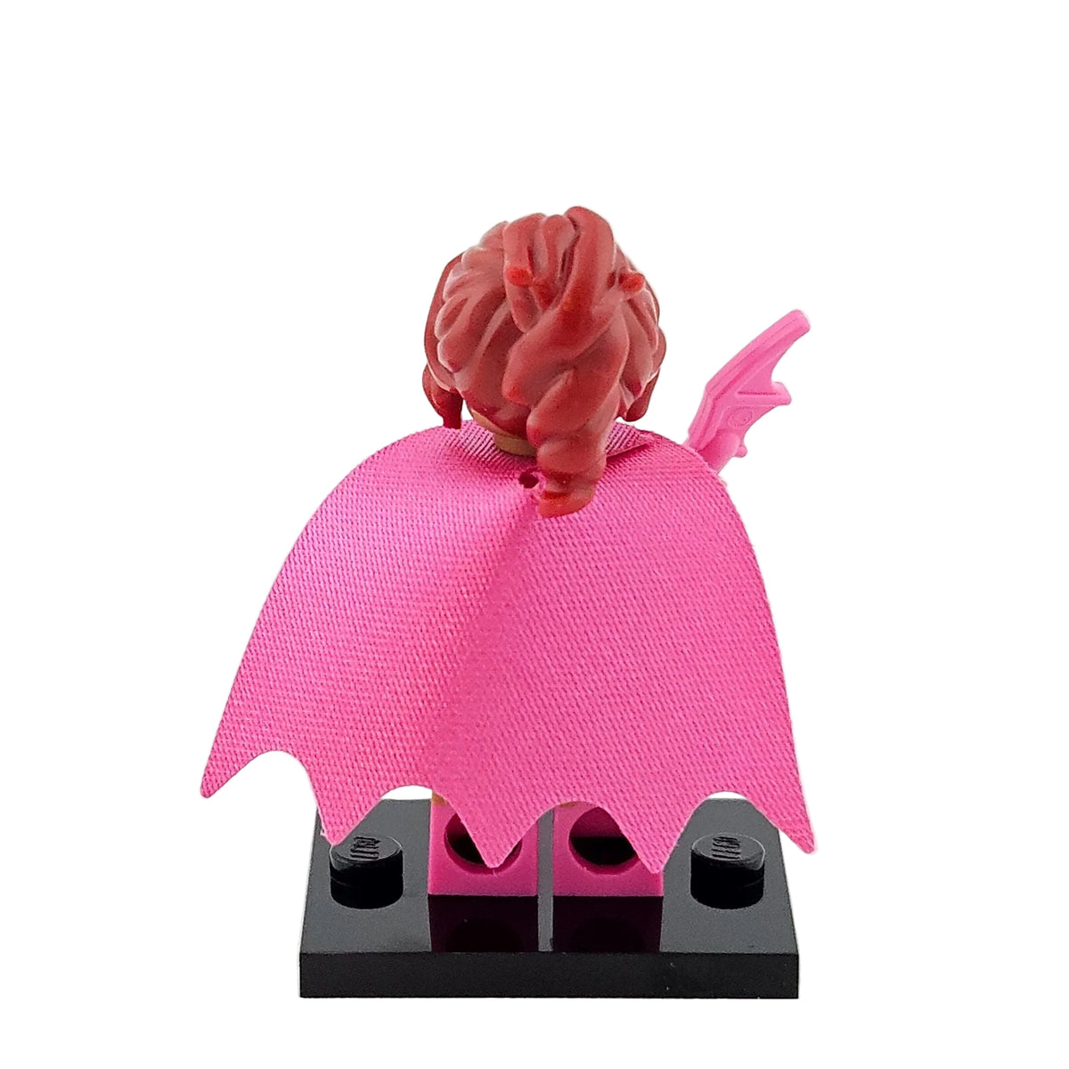 LEGO Minifigures 71017 The Batman Movie Minifigur Pink Power Batgirl Hinteransicht