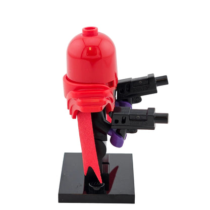 LEGO Minifigures 71017 The Batman Movie Minifigur Red Hood Seitenansicht rechts