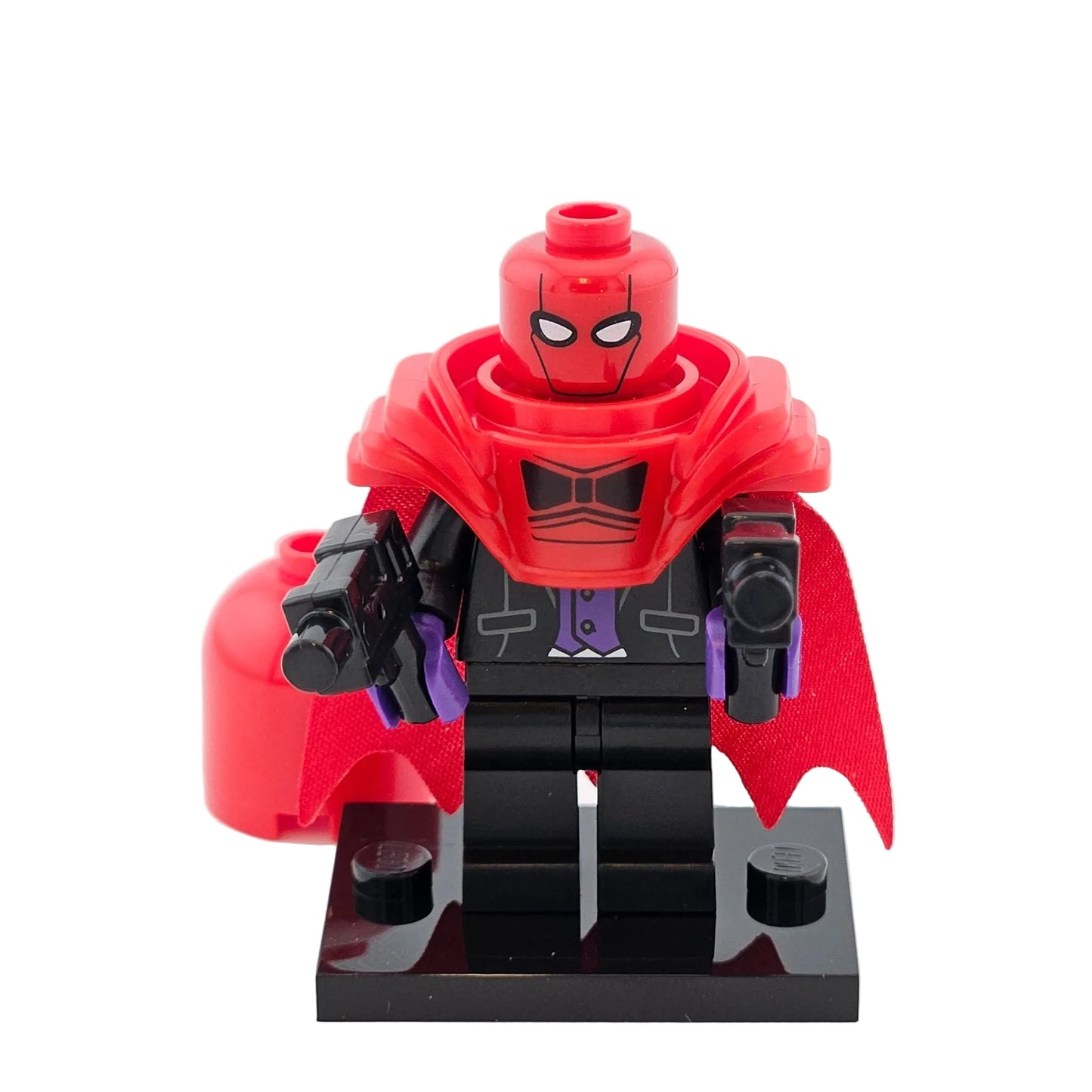 LEGO Minifigures 71017 The Batman Movie Minifigur Red Hood ohne Helm Vorderansicht